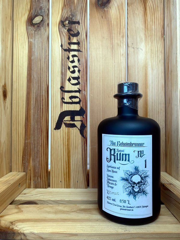 "Geheimbrenner Spiced Rum No 1" Spirituose auf Rumbasis