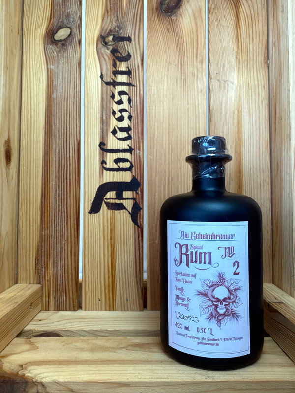"Geheimbrenner Spiced Rum No 2" Spirituose auf Rumbasis